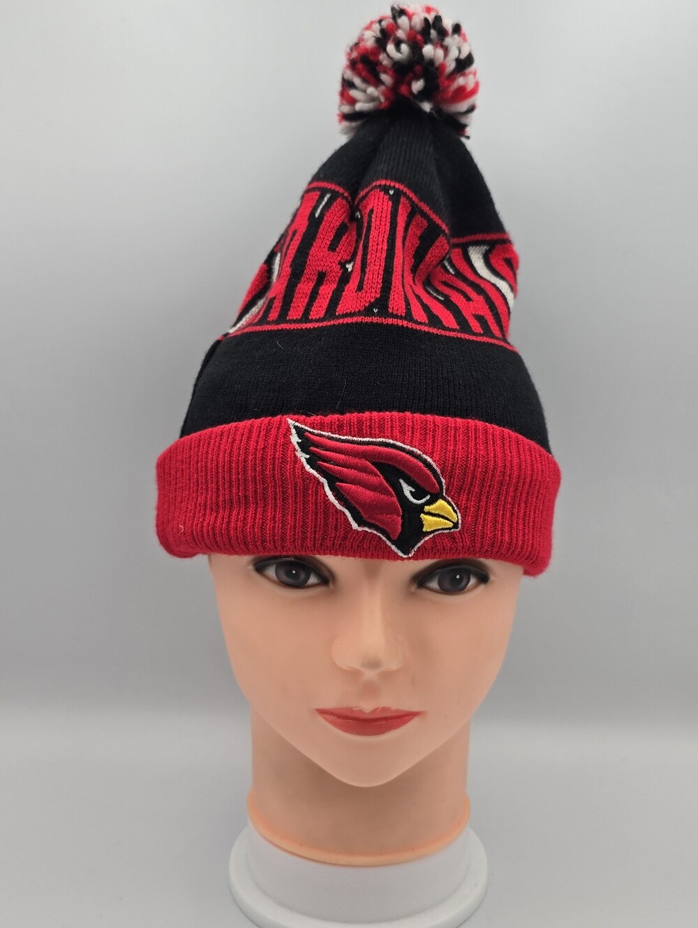New Era Arizona Cardinals Pom Beanie OSFM